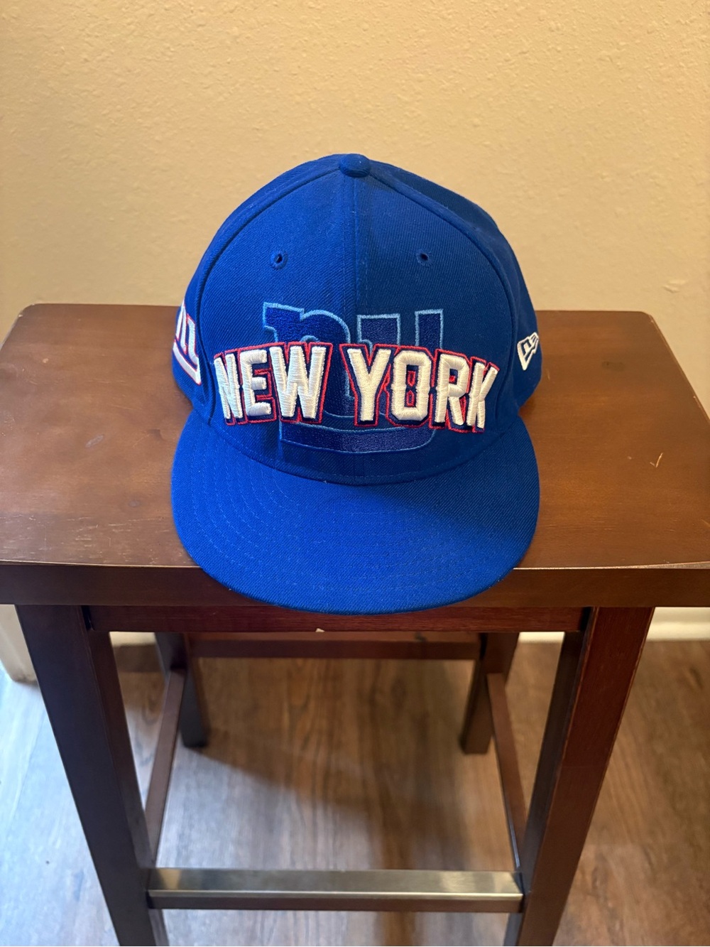 New York Giants 2017 NFL On-Field Draft Fitted Cap New Era 59Fifty 7 5/8